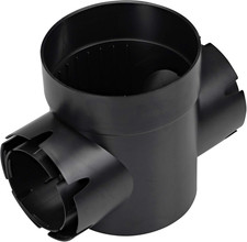 201 round Spee-D Catch Basin Drain, 2 Outlets, Connects to 3-Inch and 4-Inch Dra