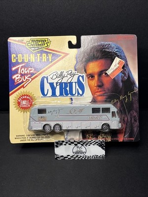 Vintage 1993 Road Champs Billy Ray Cyrus Some Gave All Country Tour Bus 1:64 NOS