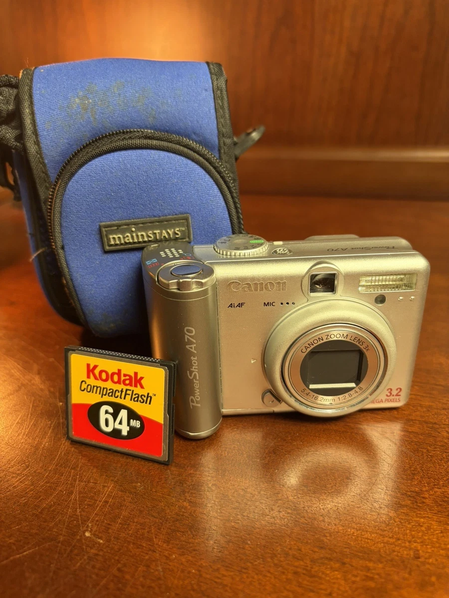 Canon PowerShot A70 Digital Cameras for Sale | Shop New & Used