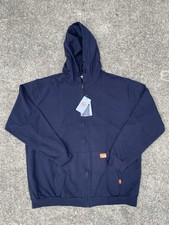 Titicaca FR Hoodie FR Sweatshirt Zipper Front Lightweight Sz 2XL Blue NWT 