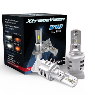 Xtremevision H15 LED Headlight Bulb - 5000 LM High & Low Beam -...