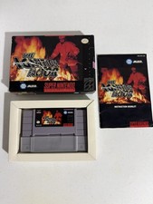 Ignition Factor Super Nintendo SNES Complete CIB Jaleco
