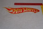 VINTAGE "HOT WHEELS" DIE-CUT RACE CAR 16" METAL CARS, GASOLINE OIL MATCHBOX SIGN