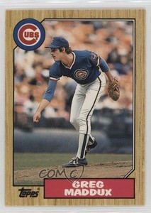 1987 Topps Traded Greg Maddux #70T Rookie RC HOF