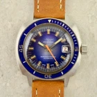 C.1960s Vintage Neuchâtel SuperAutomatic Jumbo Bakelite divers watch in steel