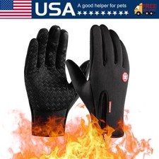 Thermal Windproof Waterproof Winter Gloves Touch Screen Warm Mittens Men Women