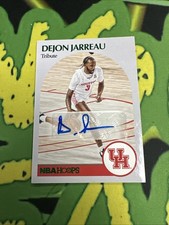2021 Panini NBA HOOPS Dejon Jarreau  Auto HR-DJA  Bronze ssp