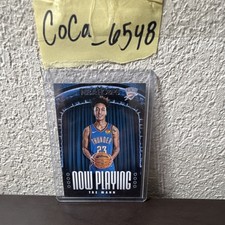 2021-22 Panini NBA Hoops Now Playing Tre Mann #18 Insert Oklahoma City Thunder