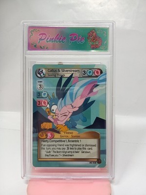 Unofficial My Little Pony CIM Event Card RR Silverstream -Black Core Paper