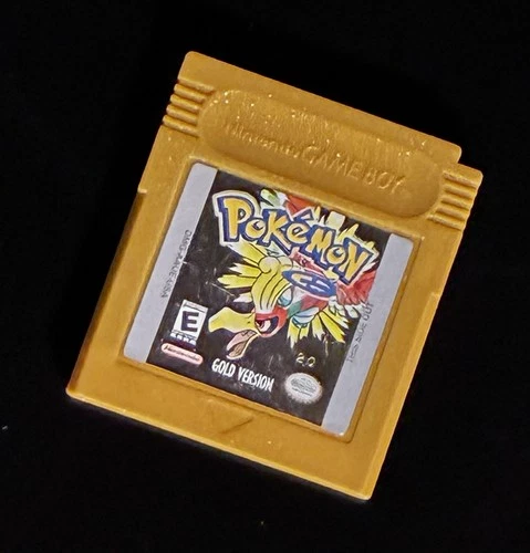 Pokémon Gold Version Game Cartridge Nintendo GameBoy