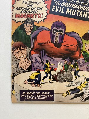 Uncanny X-Men #4 Marvel March 1964, 1st app. of Quicksilver