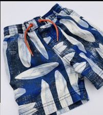 NWT TEA Collection Boys Surf Boards Swim Trunks Shorts Size 2