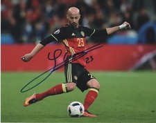 Belgium Laurent Ciman Autographed Signed 8x10 Photo COA