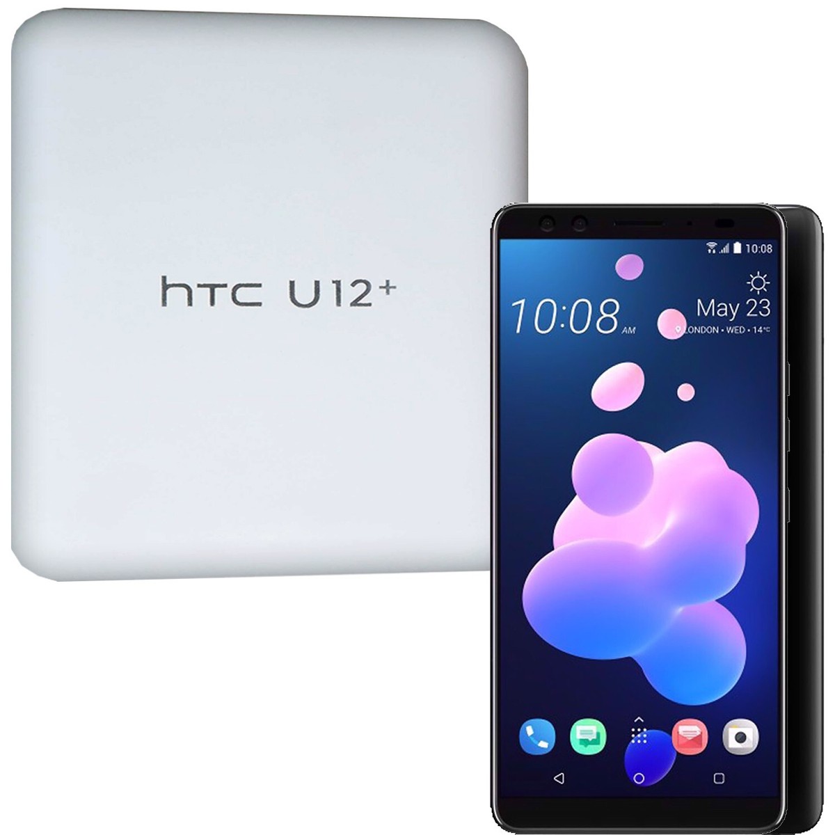 HTC U12+ Plus 4G Ceramic Black 64GB + 6GB Dual-SIM Factory