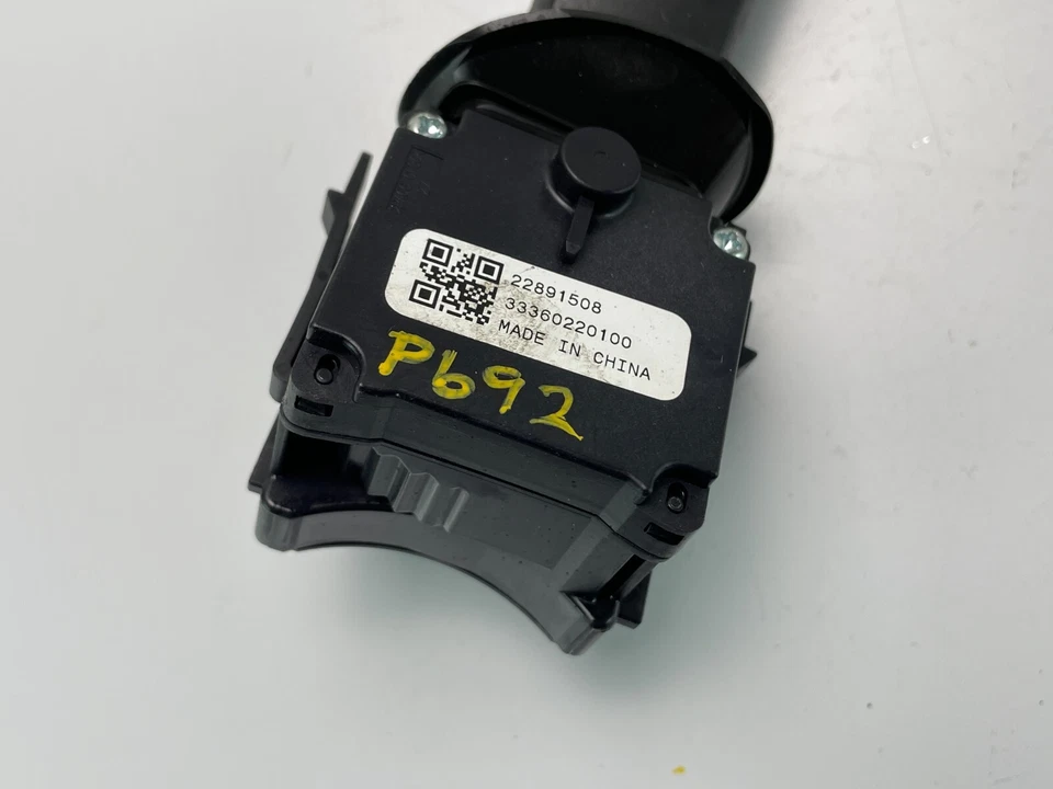 Chevrolet Cruze 2013-2016 columna de dirección limpiaparabrisas interruptor de control OEM, 22891508 Foto 3 de 4