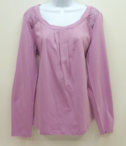 K. Jordan Lavender Long Sleeve Lace 