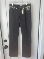 Cache Straight Leg Jeans Size 8 RN74578