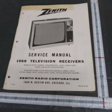 Service Manual Radio 1968 Television Receivers