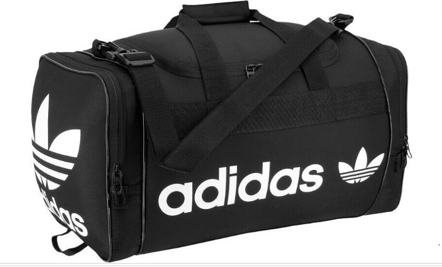 ADIDAS ESSENTIALS CONVERTIBLE CROSSBODY SLING BAG XBODY BLACK WHITE NWT