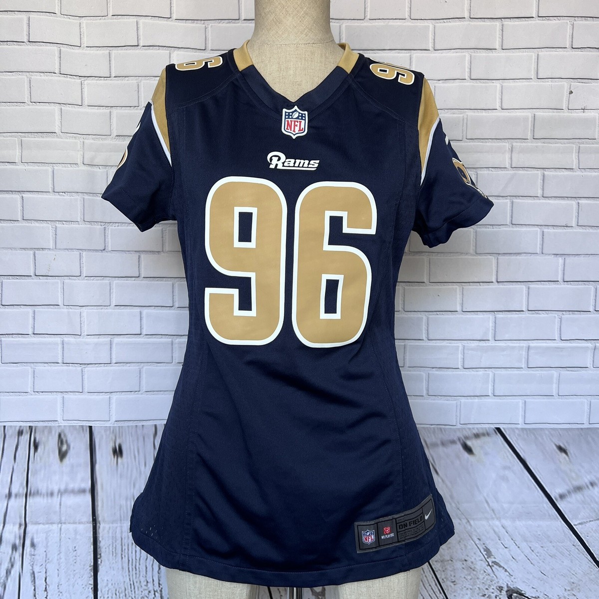 Los Angeles Rams Michael Sam Nike Women's Game Jersey. Get for