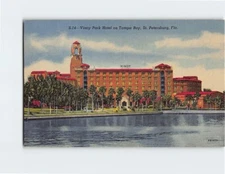 Postcard Vinoy Park Hotel on Tampa Bay St. Petersburg Florida USA