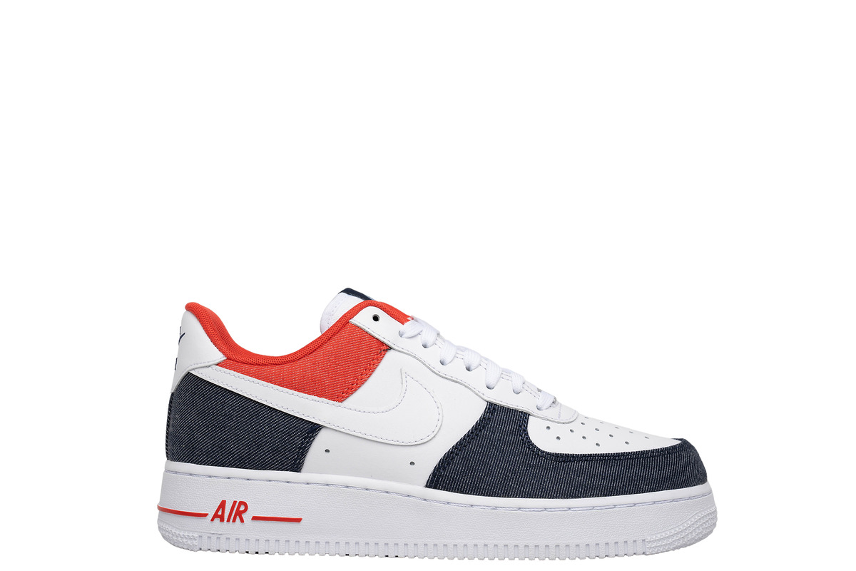 Nike Air Force 1 Low x USA Blue Denim/Red/White for Sale | Authenticity | eBay