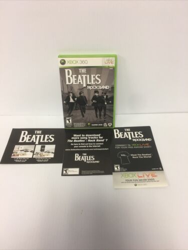 The Beatles: Rock Band - Xbox 360 Game - Complete & Tested - Afbeelding 1 van 4