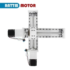 CN SHIP】ZBX80 400mm CNC Linear Stage Motion Actuator XYZ Axis Linear Slide Rail
