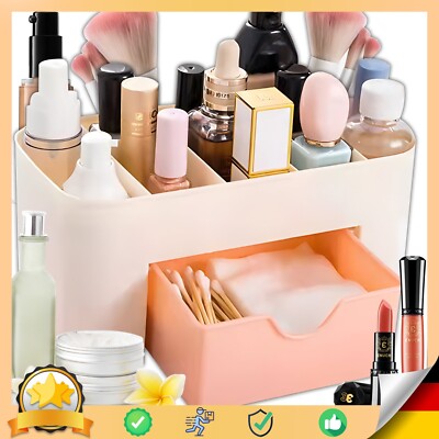 Kosmetik Organizer mit 1 Schublade Make Up Box Schmink Aufbewahrung Retoo