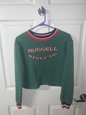 Russell Athletic womans crop crop crewneck
