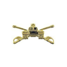 Armored Cavalry Insignia U.S. Army Genuine Military Hat Pin 1-1/4"W x 5/8"H