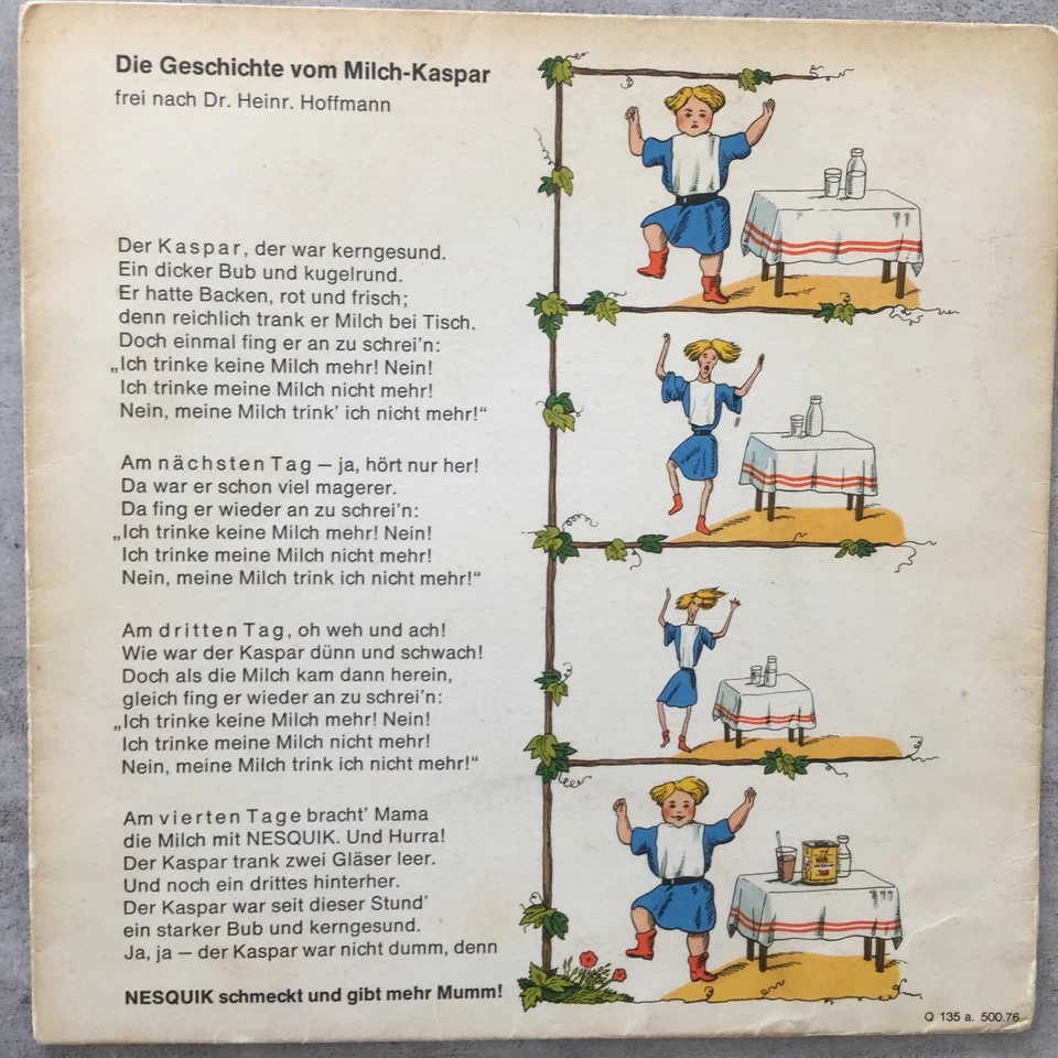 HOPPE HOPPE REITER - Abzählverse und lustige Kinderlieder (Nesquik Werbeflex)  - Bild 2 von 3