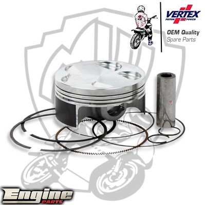 Kompletter Kolben Vertex KAWASAKI KX 250 F Verdichtung 14,2:1 2020 Mm 77,95
