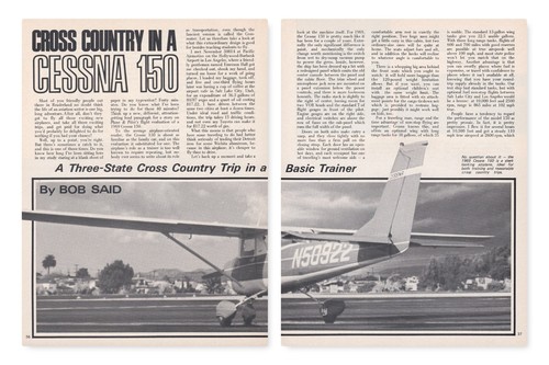 Cessna 150 Aircraft Report 3/27/2024e - 第 1/1 張圖片