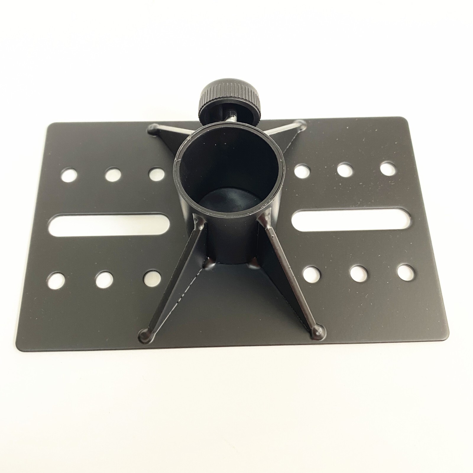 Metal Mounting Tripod Pole DJ/PA Speaker Stand Adapter Top Hat Bracket 175x110mm