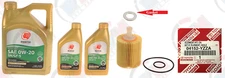 GENUINE Oil Filter 04152-YZZA3 + 7QTS. IDEMITSU 0w-20 Oil for Lexus GS350 IS350