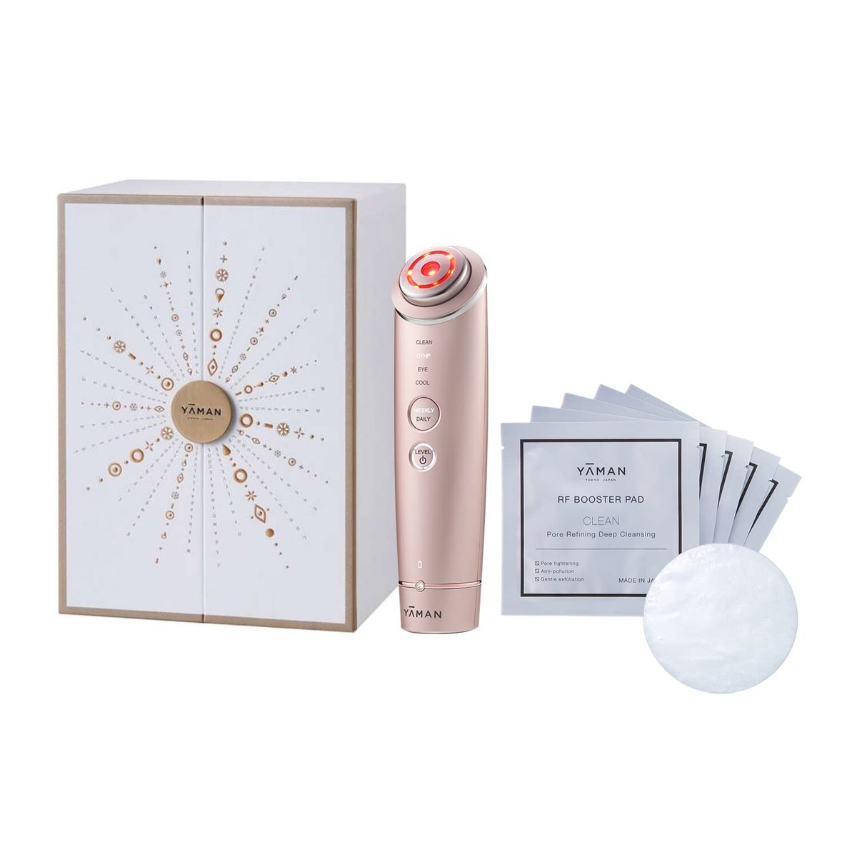 YA-MAN M18-YL Photo Plus Shiny Champagne Pink RF Facial YA-MAN M18-YL Photo Plus Shiny Champagne Pink RF Facial