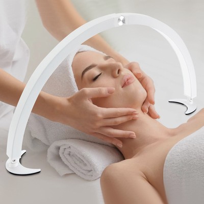 40W Half Moon Nail Desk Lamp with Remote Control for Makeup & Spa