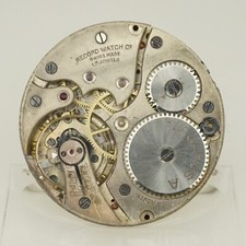Rare Pocket Watch Movement Men's no fusee duplex chronometer no repeater RAR