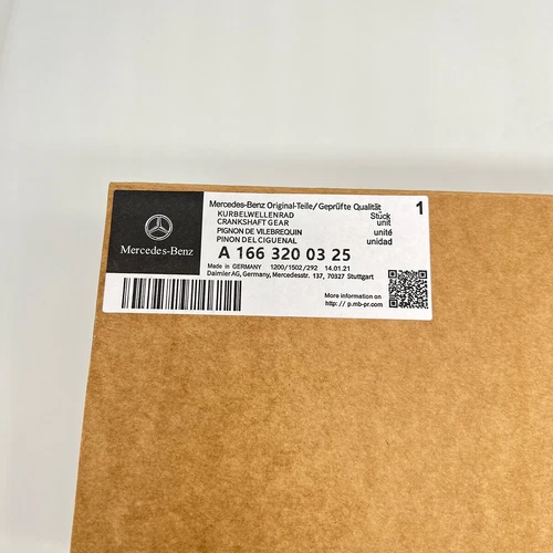 BENZ OEM 1663200325 Rear Air Spring Suspension Bag for GL350 GL450 GL550 ML450 - Picture 3 of 9