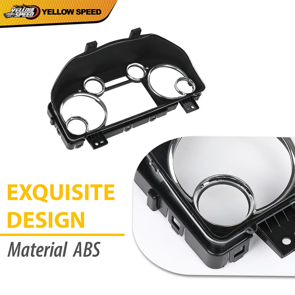 Маска и объектив приборной панели приборного щитка кластера подходят для 2013-2018 Ram 1500 2500 - Изображение 4 из 4