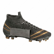 Trofeo Calcio Scarpetta resina 13 x 7,5 cm Targhetta personalizzata omaggio