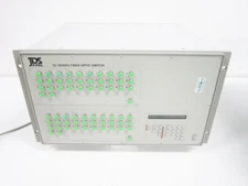 JDS UNIPHASE SC 2X64 D CONFIG FIBER OPTIC SWITCH SM SINGLEMODE [DUAL 1X32] 17XF