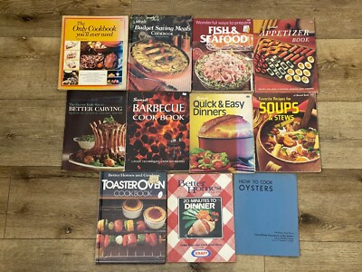 Vintage Sunset/ideals/better homes and gardens Cookbooks Lot of 11
