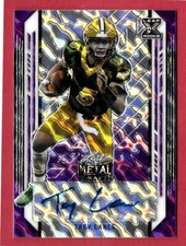 2021 Leaf Metal Draft Football Cards 32
