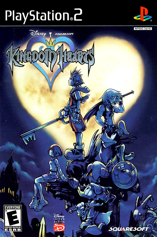 Kingdom Hearts PS2 BOX ART Premium POSTER MADE IN USA