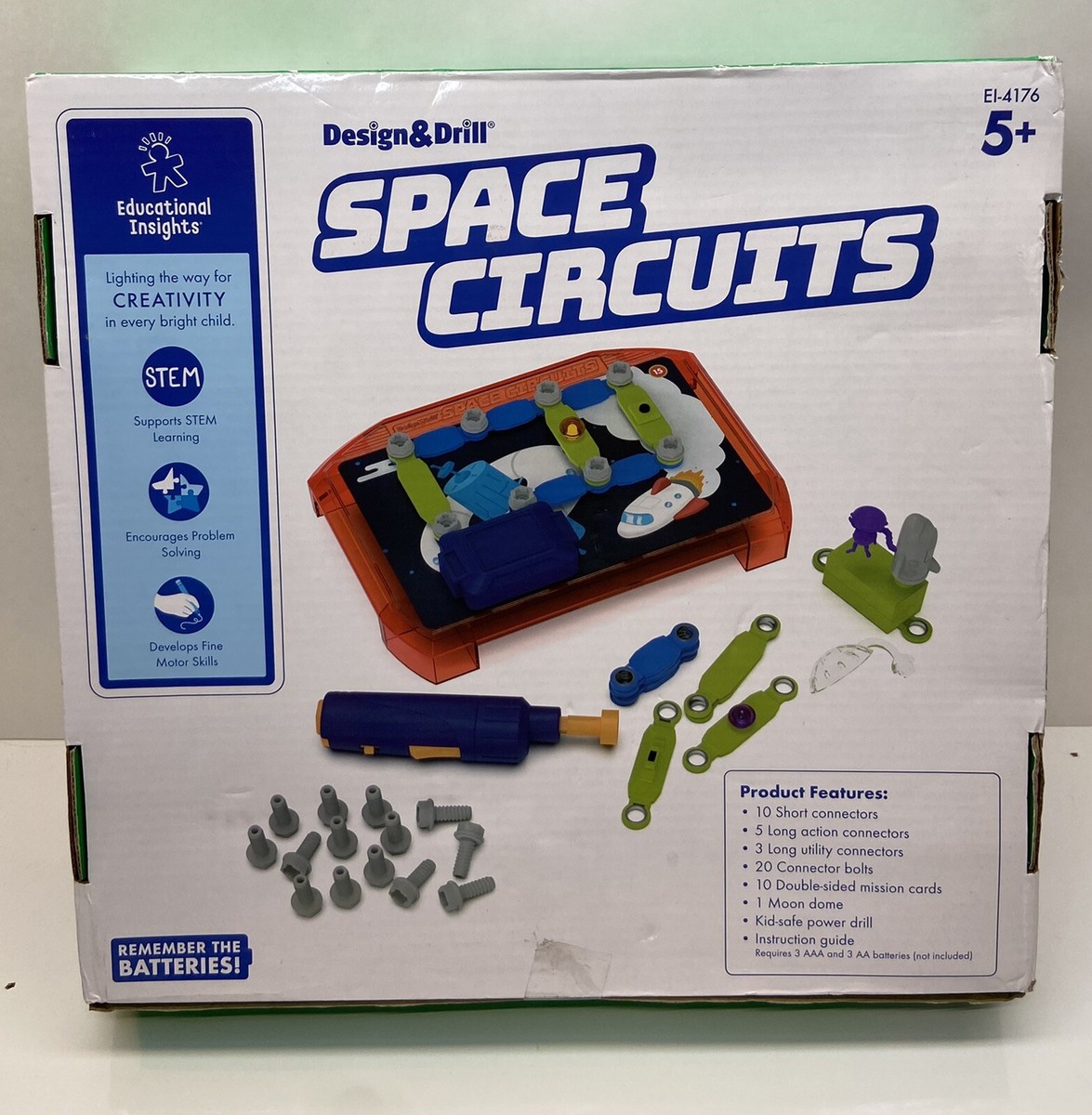 EDUCATIONAL INSIGHTS DESIGN & DRILL TECH SPACE CIRCUITS | eBay