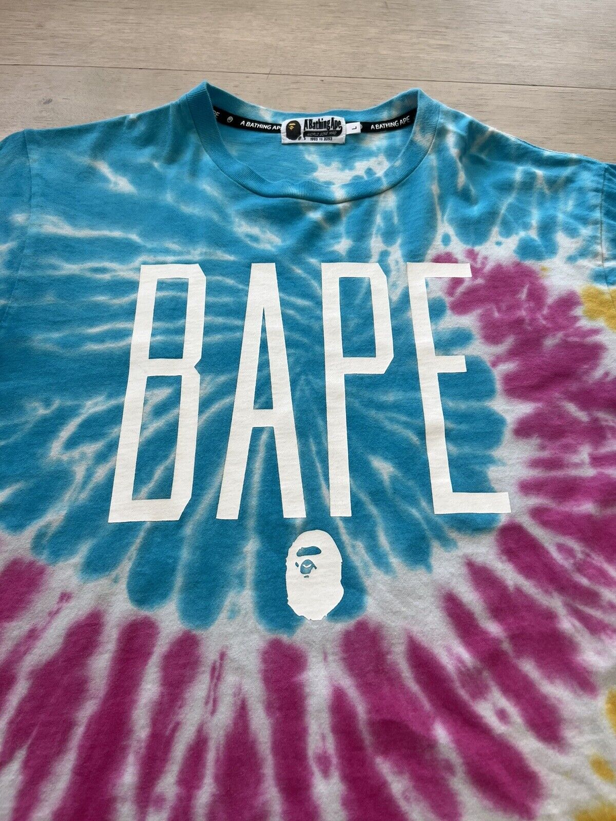 A Bathing Ape Bape Tie Dye T-Shirt - image 2