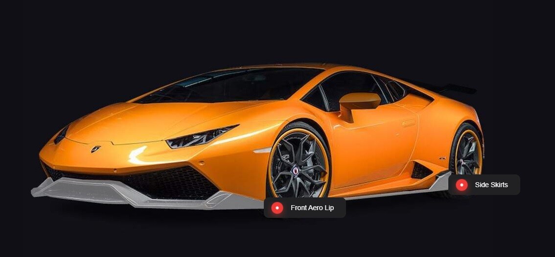 LAMBORGHINI HURACAN LP610 BODY KIT FROM 1016 INDUSTRIES