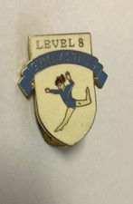 Level 8 Gymnastics Pin